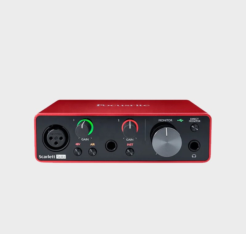 Carte son Scarlett Focusrite Solo