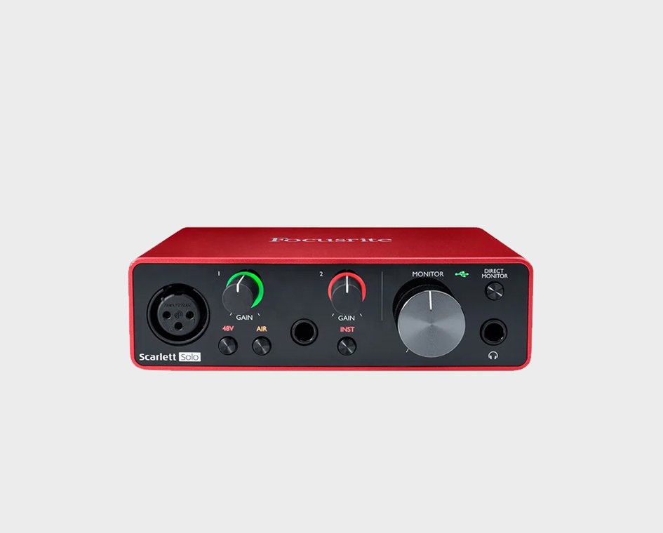 Carte son Scarlett Focusrite Solo